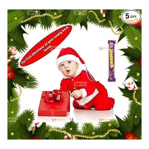 TWFC Santa Claus Dress Costume for Baby Boys Girls Kids (0-6 Months) With Chocolate For Christmas/New Year (Excel Series)