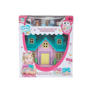G.FIDEL Funny House Play Set-Doll House Set (Multicolor)