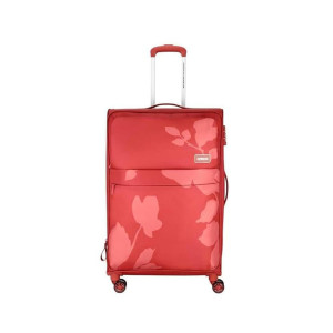 American Tourister AMT Bloom Soft Side Luggage with TSA Lock, Complete Lining, Telescopic Trolly hande and 8 Smooth Gliding Wheels and Wet Pocket and Vanity Pouch