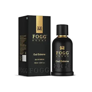 FOGG Men Spray Scent Oud Extreme Perfume, Long-Lasting, Fresh & Powerful Fragrance Spray, Eau De Parfum, 100 Ml