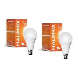 Halonix Astron Star Base B22 12-Watt LED Bulb (Pack of 2, Cool White)