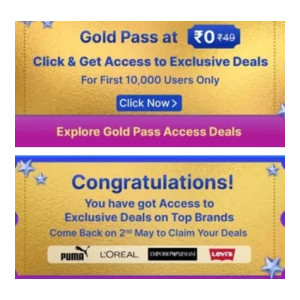 Flipkart Deal Pass For Free For First 10000 Users Only