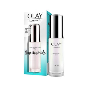 Olay Niacinamide Face Serum | Clear and Even Skin | Fights Dullness and Provides Radiant Glow| Normal, Oily, Dry, Combination Skin | Paraben and Sulphate Free | 30ml