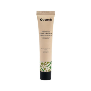 Quench Botanics Mesmerice Gentle Exfoliation Cream Face Wash | Aloe Vera, Rice, Deep Clenases and unclogs pores I Soft and Nourish, Skin Brightening I With Rice, Aloe vera and Vitamin E, Mini [coupon]