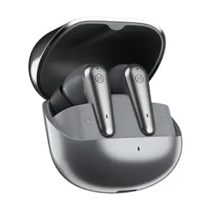 Noise Buds X Prime in-Ear Truly Wireless Earbuds with 120H of Playtime, Quad Mic with ENC, Instacharge(10 min=200 min),Premium Dual Tone Finish, 11mm Driver, BT v5.3(Silver Grey)