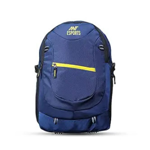 Ant Esports Knight Cobra 23, Large 38L Stylish unisex backpack with USB Charging Port, Earphone/Headphone Port, with rain protection cover and reflective strip, fits upto 17" Laptop-Dynamic Blue