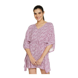 Amazon Brand - Eden & Ivy Women Rayon Knee Length Night Gown