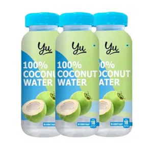Yu Foodlabs - 100% Natural Coconut Water - Zero Preservatives - No Added Sugar - 600Ml (Pack Of 3)