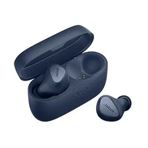 Jabra Elite 4 Wireless Earbuds,Active Noise Cancelling,Comfortable Bluetooth Earphones with Spotify Tap Playback,Google Fast Pair,Microsoft Swift Pair&Dual Pairing-Navy,in-Ear
