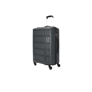 Kamiliant by American Tourister Harrier 56 Cms Small Cabin Polypropylene (PP) Hard Sided 4 Wheeler Spinner Wheels Luggage (Grey)