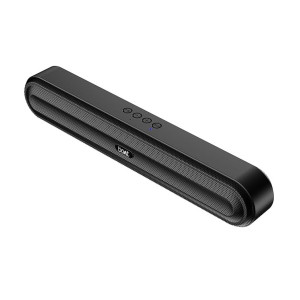 boAt Aavante Bar 490 Bluetooth Soundbar 10W RMS Signature Sound,2.0 Channel,BTv5.1,Dual Full-Range Drivers, AUX, TF Card, USB, Upto 7 Hrs Playback,Built-in Mic,TWS Feature(Classic Black)