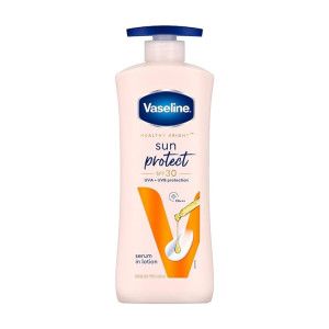 Vaseline Sun Protect SPF 30 Body Lotion, Reduces Tan Lines in 7 Days, UVA + UVB PA+++ Sun Protection, 600ml [Apply 10% Off Coupon]