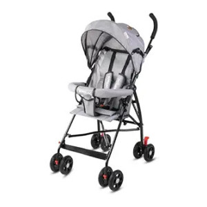BUMTUM Baby Slim Trim Stroller/Pram for 6 to 36 Months, Reclining backrest, Reversible Handlebar for Babies, Toddler & Kids(Grey)