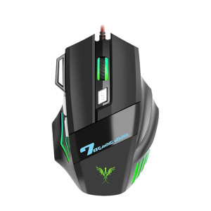 VERITY RGB Gaming Mouse, Adjustable DPI: with a DPI Range of 1200 to 3600, Wired Gaming Mouse