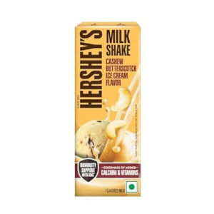 Hershey's Milkshake Cashew butterscotch ice cream 180ml Pack of 6