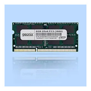 Geonix Laptop RAM, 8 GB DDR3, Frequency-1600 Mhz, (8x2) IC, 204 Pin, 5 Years Warranty