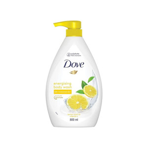 Dove Energising Body wash with energising lemon scent and nourishing Vitamin C, 100% gentle cleansers, paraben free/sulphate free cleansers, 100% plant- based moisturisers, 800ml [Apply 10% Off Coupon ]