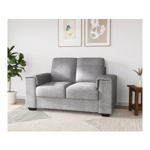 @home by Nilkamal Leah 2 Seater Sofa (Grey)
