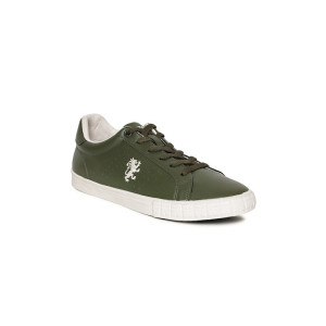 Red TapeMen Olive Green Solid Sneakers