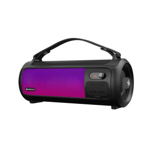 ZEBRONICS Rocket 500 20W Output, Portable Wireless Speaker with Bluetooth, TWS, 15h Backup, FM Radio, USB, AUX, 6.3mm Wired Mic Support, RGB Lights, Detachable Carry Strap