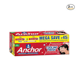 Anchor Red Cooling Fresh Gel Toothpaste 300Ggm (150gx2)