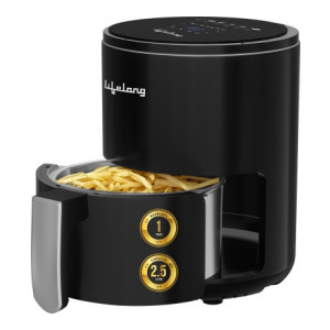 Lifelong LLHFD425 with Digital Touch Panel | 1000 W |Timer Selection & Adjustable Temperature Control | Preset Menu |Uses upto 90% Less Oil |Fry, Grill, Roast, Reheat and Bake Air Fryer  (2.5 L)
