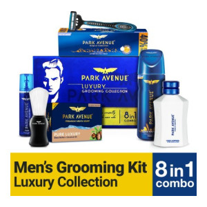 PARK AVENUE Luxury Grooming Kit for Men  (8 Items in the set)