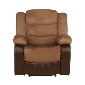 Woodness Ashley Manual Single Seater Recliner (Brown)