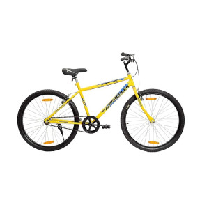 Hercules Dynor Rf 26T Single Speed Road Cycle ( Canary Yellow ,Ideal For : 12+ Years ,Brake : V Brake, Frame: 18 Inches Steel) Ideal For : Unisex Adult, Rigid