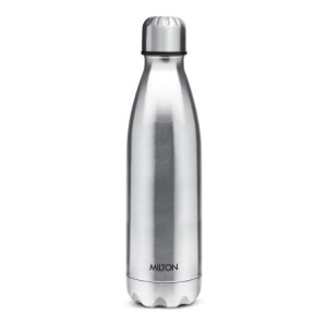 MILTON Shine 1000 900 ml Bottle  (Pack of 1, Silver, Steel)