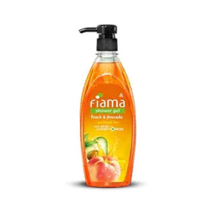 Fiama Body Wash Shower Gel Peach & Avocado, 500ml, Body Wash for Women and Men with Skin Conditioners for Smooth & Moisturised Skin, Suitable for All Skin Types