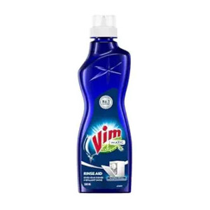 Vim Matic Dishwasher Rinse Aid Liquid 500 Ml, Designed By India S No.1 Dishwash Brand, Adds Spotless Shine To Your Glassware Utensils, Prevents Water Mark