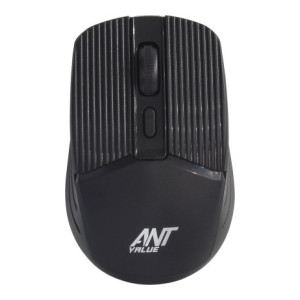 Ant Value FKAPU04 / Silent, Adj. (800-1600) DPI Wireless Optical Mouse  (2.4GHz Wireless, Black)