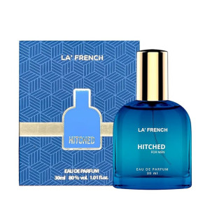 La French Hitched Perfume 30ml for Men | Eau De Parfum | Long Lasting | Premium Luxury | Fresh Fragrance Scent | Travel-Friendly Perfume | Date Night Perfume