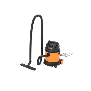 Lifelong 800-Watt Vacuum Cleaner for Home Use with Blower Function, 6 Litre, Wet & Dry, 2.75 Meter Cord, 1.8 Meter Hose Pipe | LLVC930| Non-Rust Plastic Body (Orange & Black) HEPA Filter