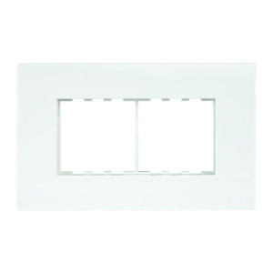 Anchor by Panasonic Roma Plus Modular Polycarbonate 4m Plate (White, Pack of 20)