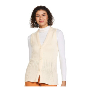 Aurelia Women's V-Neck Synthetic Casual Sweater