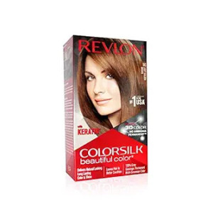 Revlon Colorsilk Beautiful Color, Permanent Hair Color with Keratin, 40ml + 40ml + 11.8ml - Light Golden Brown 5G (Pack of 1)