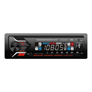 JXL-410BT Car Stereo 220W Universal Fit Single Din Mp3 Car Stereo with Dual USB Ports/Bluetooth/Hands Free Calling/FM/AUX Input/SD Card Slot & Remote Control
