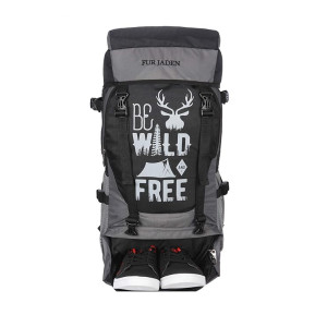 Fur Jaden 55 LTR Rucksack Travel Backpack Bag for Trekking, Hiking with Shoe Compartment
