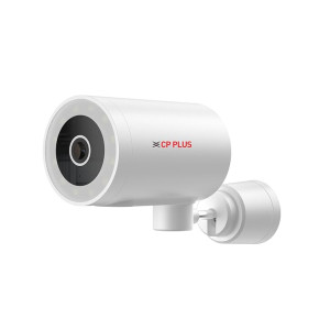 CP PLUS 4MP QHD Wi-fi Outdoor Bullet Security Camera | 180 Degree with Tilt | Two Way Talk | Human Motion Detection | Night Vision | Supports SD Card (Up to 128 GB) | Alexa & OK Google - CP-V48A