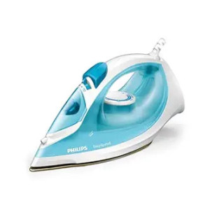 Philips Steam Iron GC1028/20 – 2000-watt, From World’s No.1 Ironing Brand*, Golden non-stick soleplate, Steam Rate of up to 25 g/min, Drip Stop Technology