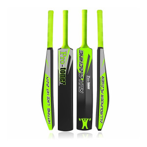 Protoner Runmachine Plastic Tennis Cricket Bat Full Size Bat (35” X 4.5” inch) for All Age Group