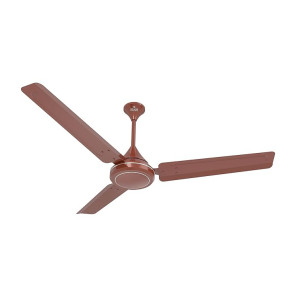 Polycab Charisma Plus 1200 mm high Speed Ceiling Fan | 100% Copper Winding Motor | Corrosion Resistant G-Tech Blades | 1 Star Rated 52 Watt | 2 years warranty【Luster Brown】 [Apply ₹100 Off Coupon]