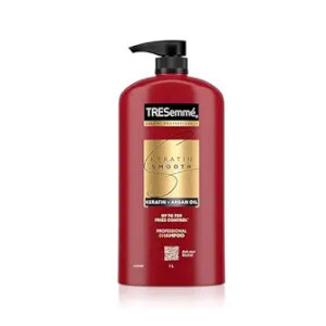 Tresemme Keratin Smooth, Shampoo, 1L, for Straighter, Shinier Hair, with Keratin & Argan Oil, Nourishes Dry Hair, Controls Frizz , for Men & Women (Coupon)