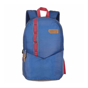 Lavie Sport Elnido 24L Polyester Casual Backpack (Navy Blue)
