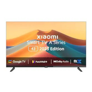 MI 108 cm (43 inches) A Series Full HD Smart Google TV L43M8-5AIN (Black) with 4855 Off on ICICI CC 6 months No Cost EMI