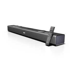 Mivi Fort Q120 Soundbar with 120W Surround Sound, 2.2 Channel soundbar with 2 in-Built subwoofers, Multiple EQ and Input Modes, Remote Accessibility, Bluetooth v5.1, Made in India Sound bar for TV