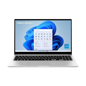 Samsung Galaxy Book3 Core i5 13th Gen 1335U - (16 GB/512 GB SSD/Windows 11 Home) Galaxy Book3 Thin and Light Laptop (15.6 Inch, Silver, 1.58 Kg, with MS Office) [Rs.3000 off with HDFC CC EMI]