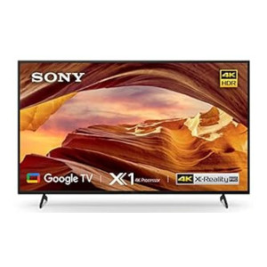 Sony Bravia 139 cm (55 inches) 4K Ultra HD Smart LED Google TV KD-55X75L (Black) [Rs.13372 off with ICICI CC 18 MON NO COST EMI]